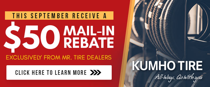 Kumho Tire Special Offer